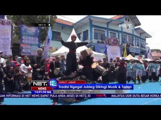 Ngegel Jubleg, Tradisi Unik Pria Mengigit Alat Penumbuk Padi - NET12