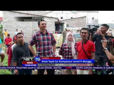 Ahok Tepis Isu Kampanye Lewat E-Money - NET16