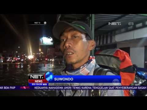 Banjir Lumpuhkan Jalur Surabaya-Yogyakarta - NET5