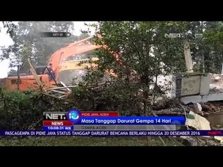 Masa Tanggap Darurat Gempa 14 Hari - NET 10