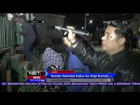 Kabur ke Atap Rumah, Bandar Narkoba DItangkap Petugas - NET5