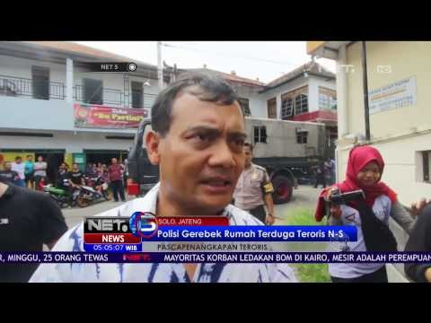 Polisi Geledah Rumah Teroris Perencana Bom Sarinah - NET5