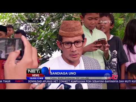 Sandyaga Uno akan Tindak Pihak yang Terlibat Korupsi di DKI jika Terpilih Jadi Pemimpin DKI - NET16