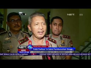 Скачать видео: Polisi Periksa 16 Saksi Kasus Pembunuhan Krisna Wahyu Siswa Tarnus - NET24