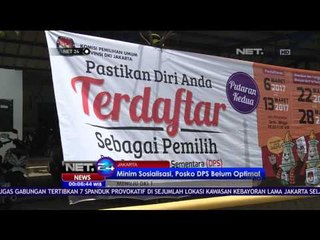 Pemutakhiran DPS Berakhir 13 Maret 2017 - NET24