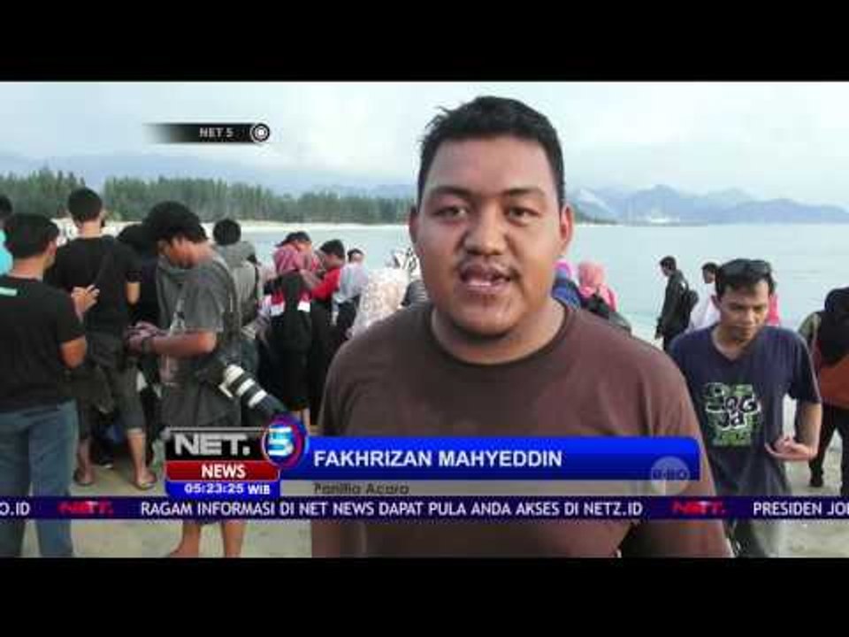 Ajak Anak-Anak Cintai Lingkungan, Komunitas di Aceh Lepas Anak Penyu ke Laut Lepas - NET5