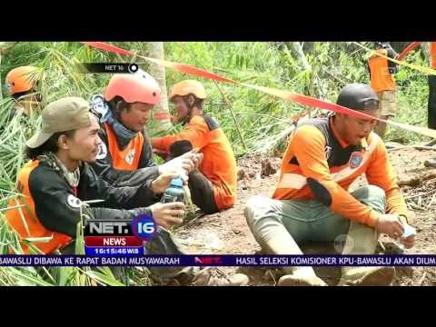 Live Report Alat Berat Spider Dikerahkan dalam Evakuasi Longsor - NET16