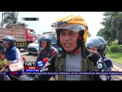 Motor Tergelincir Jadi Pemandangan Sehari-hari di Perlintasan Kereta - NET5