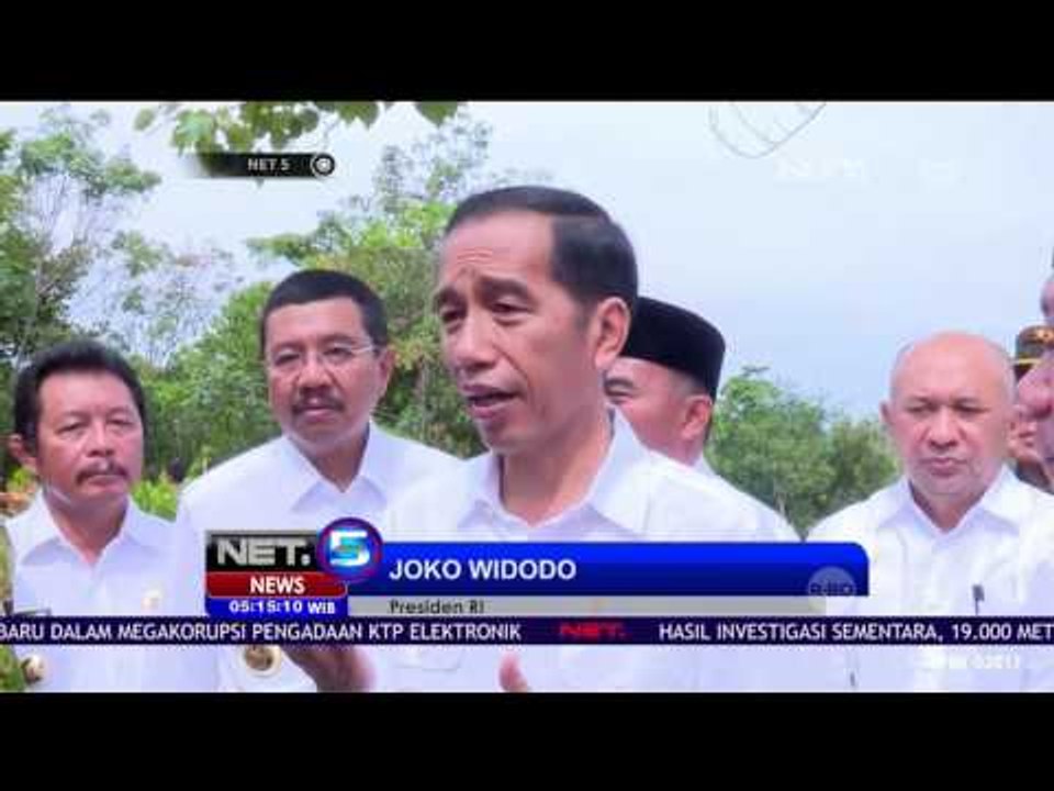 Presiden Jokowi Resmikan Tugu Titik nol Islam N...