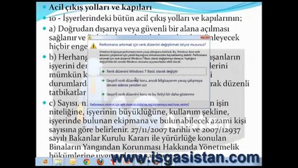 İşyeri Bina ve Eklentilerinde Alınacak Güvenlik Önlemleri