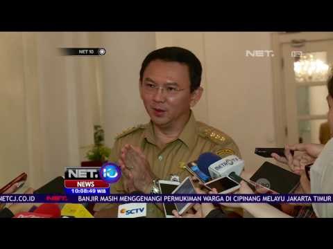 Banjir Jakarta, Ahok: ya pasti, karena normalisasi baru jalan 40% - NET10