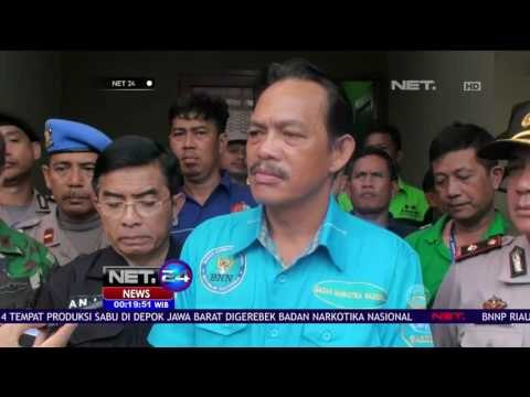 Pabrik Sabu di Gerebek Polisi Depok NET24