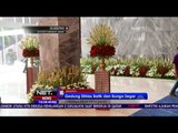 Hiasan Batik dan Bunga Segar di Gedung DPR Sambut Kedatangan Raja Salman - NET16