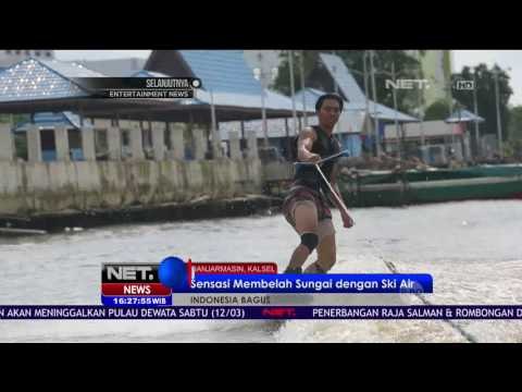 Tantang Diri dengen Berselancar Seru di Sungai Di Banjarmasin - NET16