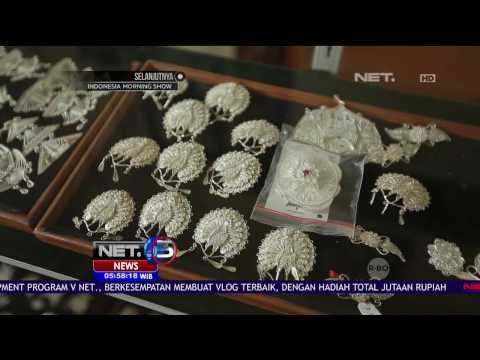 Tengok Indahnya Kerajinan Perak Khas Kota Padang - NET5