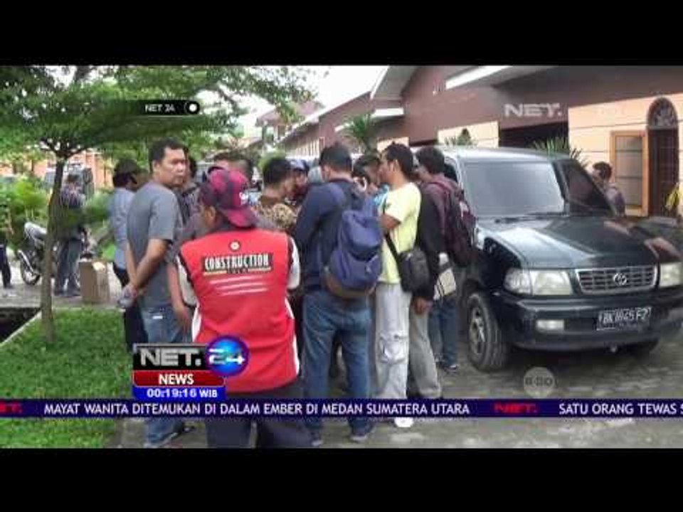 Mayat Wanita Ditemukan di Dalam Ember di Wisma di Medan - NET24