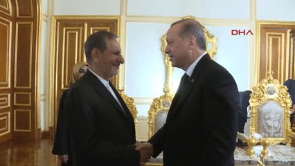 Cumhurbaşkanı Erdoğan İran Cumhurbaşkanı Birinci Yardımcısı İshak Cihangiri'yi Kabul Etti