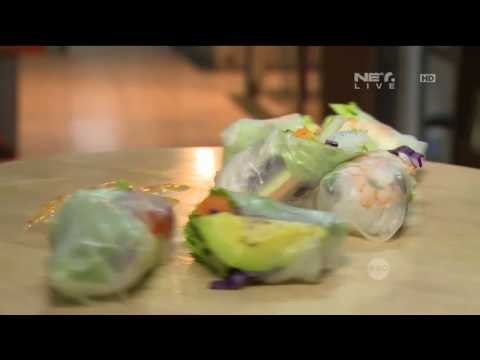 Vietnam Paper Roll, Makanan Enak Kombinasi Buah, Sayur dan Daging - NET10