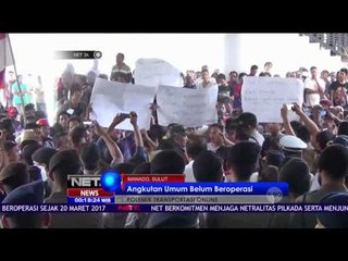Kisruh Transportasi Konvensional dan Online Juga Terjadi di Manado, Angkot Mogok Kerja - NET24