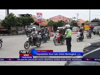 Download Video: Kepadatan Arus Lintas Meningkat di Jawa Tengah Buah Libur Panjang Paskah - NET16