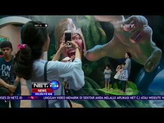 Berpose Kece Dilukisan 3 Dimensi - Net 24