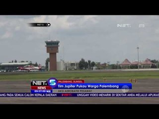 Aksi Aerobatik Tim Jupiter Pukau Warga Palembang - NET5
