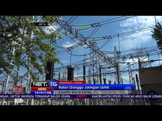 Balon Udara Tersangkut dan Ganggu Jaringan Listrik - Net 16