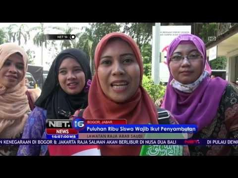 Penyambutan Raja Salman dan Rombongan Berlangsung Bersar-besaran - NET16