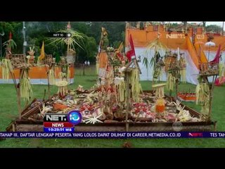 Download Video: Live Report Upacara Tawur Agung Kesanga - NET10