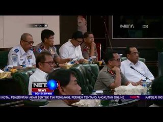 Menhub, Menkominfo & Kapolri Sosialisasi Polemik Transportasi Online NET24