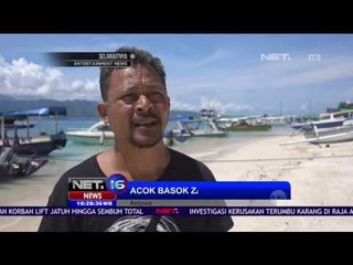 Tak Terurus, Sampah di Seputar Gili Trawangan Mengendap Hingga Berulat - NET16