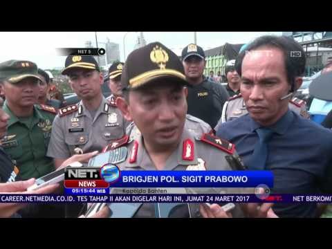 Petugas Densus 88 Bekuk 4 Terduga Teroris di Cilegon, Satu Orang Tewas - NET5