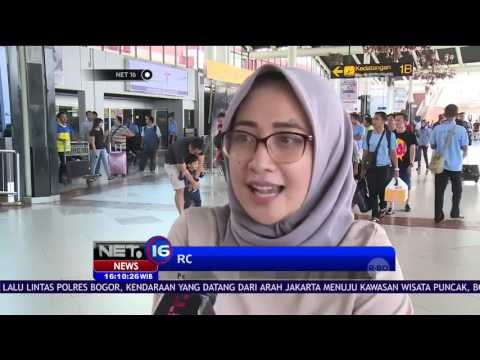 Lonjakan Penumpang Terjadi di Bandara Soekarno Hatta Pada Arus Balik - NET16