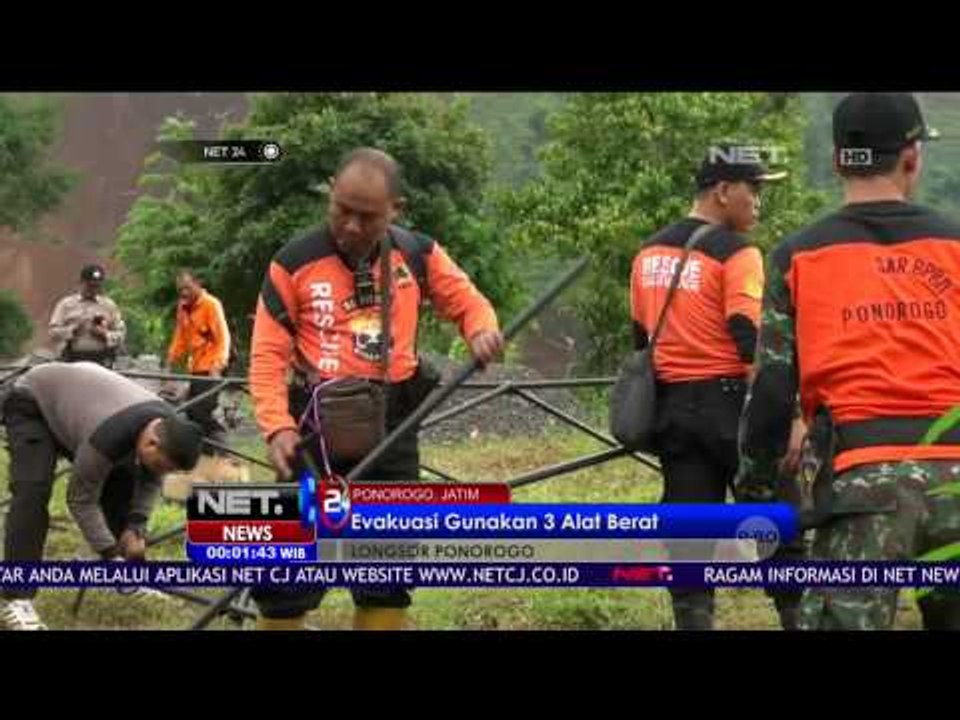 Masih ada Sekitar 28 Korban Tertimbun Longsor di Ponorogo - NET24