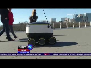 Robot Canggih Pengantar Makanan -  NET24