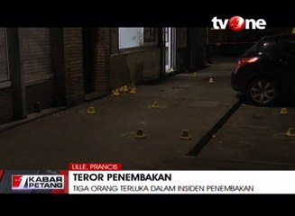 Teror Penembakan di Prancis, Tiga Orang Terluka