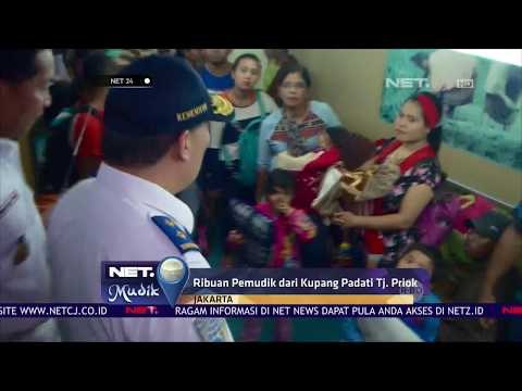 Ribuan Pemudik Kupang Padati Tanjung Priok - Net 24