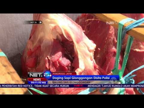 Daging Sapi Glonggongan Disita Polisi - NET24