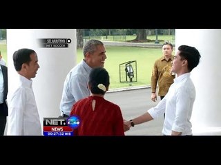 Presiden Jokowi dan Keluarga Sambut Barack Obama di Istana Bogor- NET 24