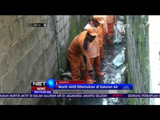 Pasukan  Oranye Temukan Mortir Aktif di Saluran Air - NET24