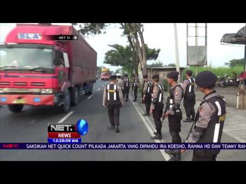 Petugas Antisipasi Massa Menuju Ibukota Jelang Pilkada - NET12