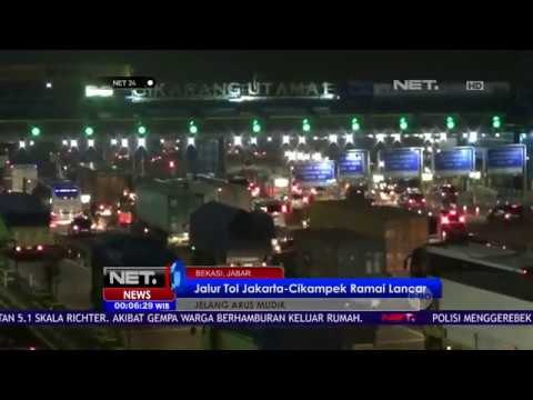 Jalur Tol Jakarta Cikampek Ramai Lancar - NET24