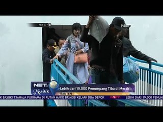 Lebih dari 19000 Penumpang Tiba di Merak - Net 16