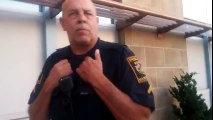 GUY FILMING POLICE STATION GET'S NERVOUS WHEN CONFRONTED BY POLICE