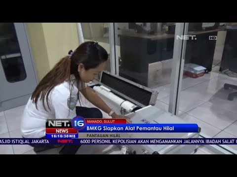 BMKG Manado Siapkan Alat Pemantau Hilal - Net 16
