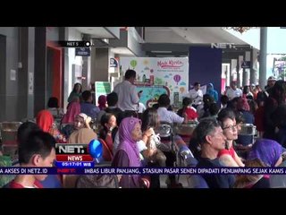 Libur Paskah, Masyarakat Berlibut ke Luar Wilayah Gunakan Jasa Kereta Api - NET5