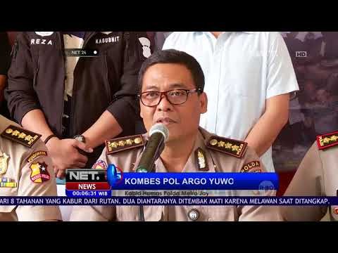 Polisi Tembak Mati 2 Tahanan Kabur Polres Jakbar NET24