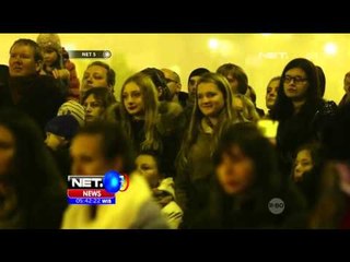 Pertunjukan Bunga Api Warnai Malam di Belarusia - NET 5