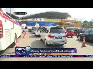 Laporan Arus Kendaraan di Tol Cileunyi - NET16