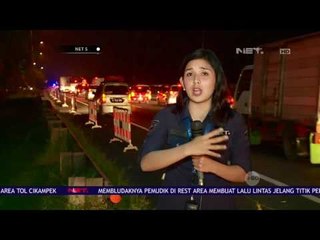 Pemudik Padati Rest Area Tol Cikampek- NET 5